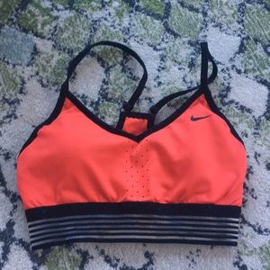 Neon Nike Sports Bra